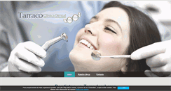 Desktop Screenshot of clinicadentaltarraco.com
